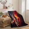 Tokyo Ghoul Series Flannel Blanket 3D Printed Sofa Blanket Thickened Blanket