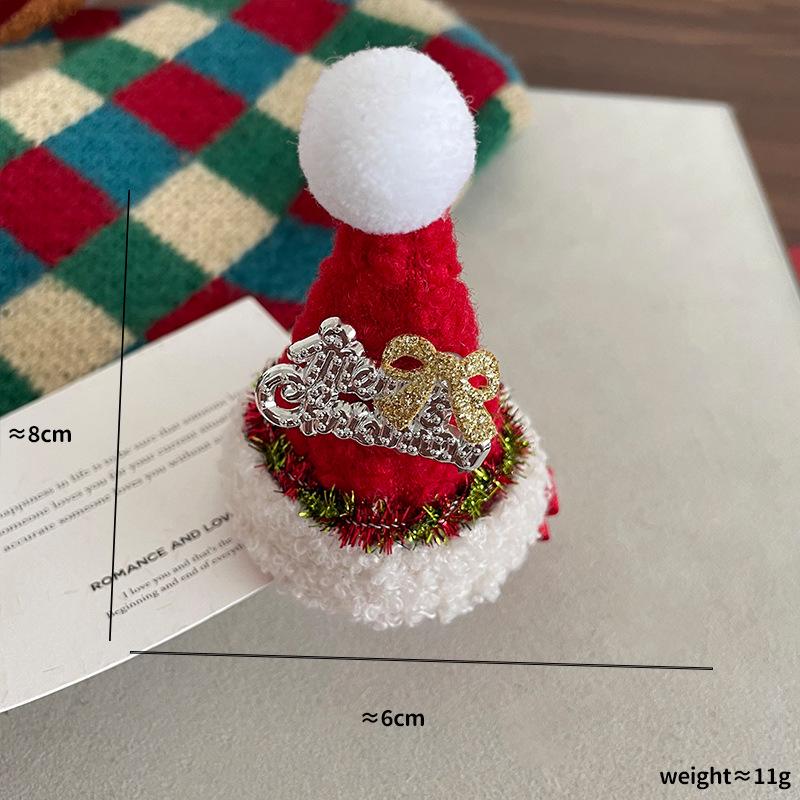 Christmas 3D Deer Hair Clip Headband for Girls