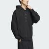 adidas Sportbekleidung Übergroßer Hoodie Einfarbig Locker Sportlich Lässiger Pullover Herren Hoodies Schwarz IM9050