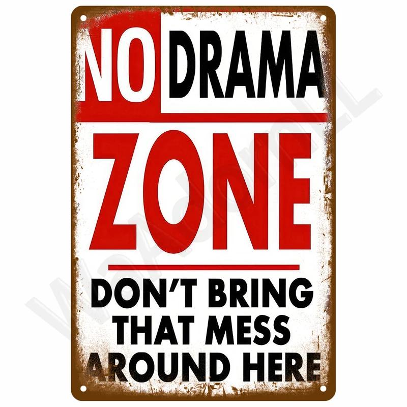 Vintage Metal Plate Tin Sign Retro Wall Art Home Decor Poster Garage Mural Aesthetic Room Bar Decoration