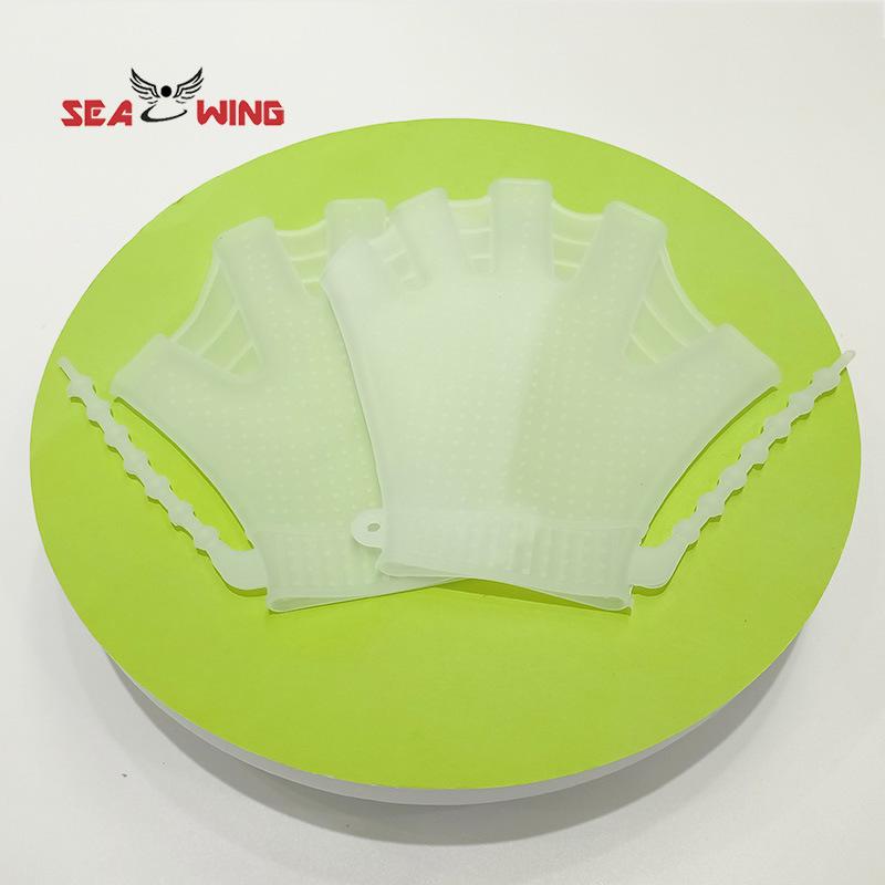 Silicone Swimming Paddles for Adults & Kids – Duck Feet/Frog Hand Design for Diving & Water Sports