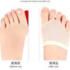 Five Toe Forefoot Pad for Women High Heel Half Insoles Foot Care Absorbs Shock Sock Toe Pad Massaging Toe Pad