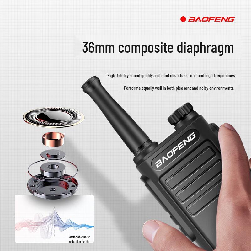 BAOFENG BF-999S IP54 High Power Walkie Talkie (CN Version)