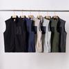 Outdoor Fleece Vest Couples Stand Collar Warm Sport Waistcoat With Pockets Casual Outerwear
