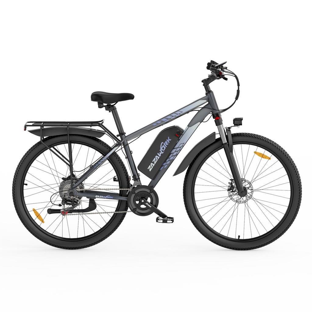 ZAZAWORK C29 PRO Adult Smart Electric Bicycle 750W Motor 48V 20Ah Battery Hydraulic Disc Brakes 29-inch Wide Tires APP Connection Grey