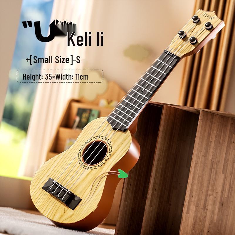 Realistic Guitar Playable Ukulele Toy for Children's Musical Education