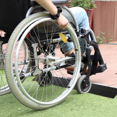 1/2/3CMx90CM Door Threshold Ramp Self-adhesive Non-slip TPE Wheelchair Ramp Heavy Duty Home Doorways Baby Stroller Mobility Scooter Power Chair Ramp