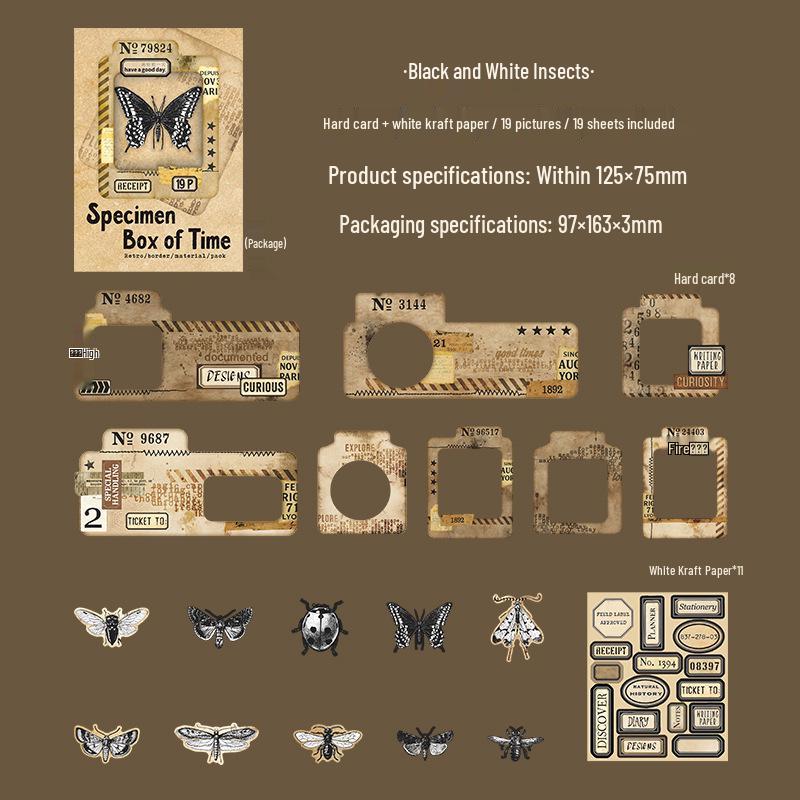 Beautiful Day Vintage Border Journal Decoration Pack