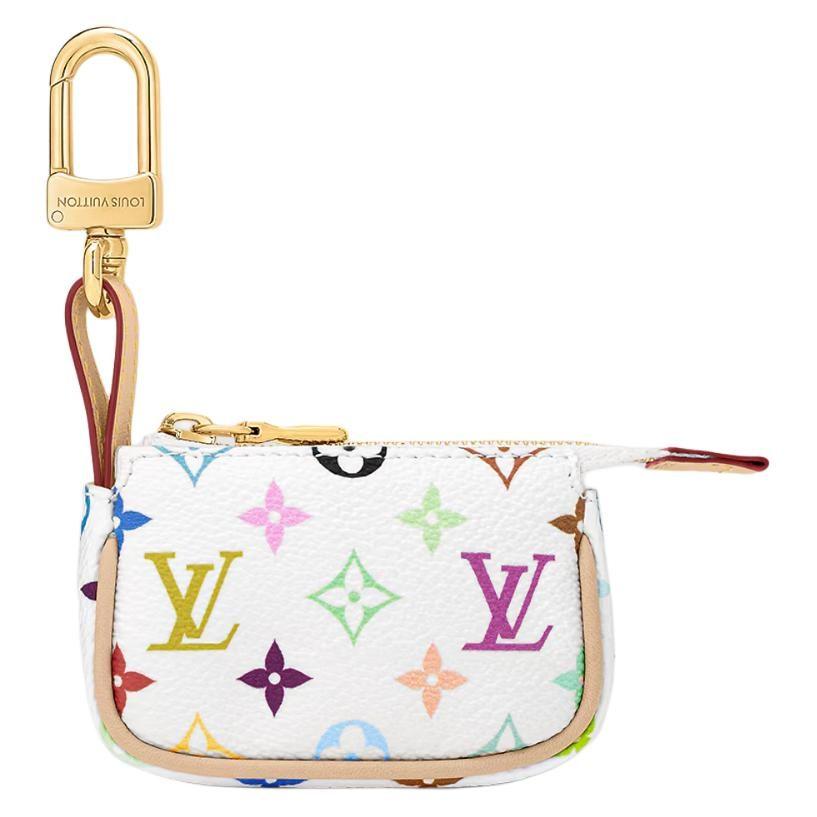 Louis Vuitton X Takashi Murakami Micro Pochette Monogram Multicolor White Multicolored M02460