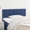 VidaXL Headboard Bedroom Furniture Single Bed Accessory Bed Frame Head Home Interior Blue 346442