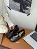 2025 new retro Mary Jane shoes women's autumn word with flat bottom shallow mouth ballet shoes commuter shallow mouth single shoes