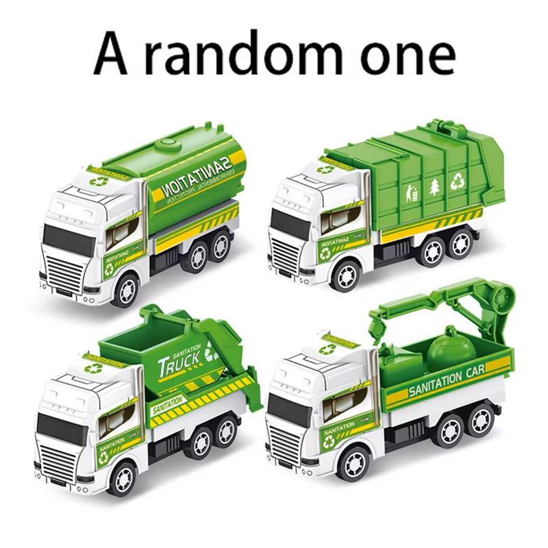 1 Pc Educational Cars Children Kid Pull Back Toy Warrior Engineering Vehicle Model Four Mini Cars