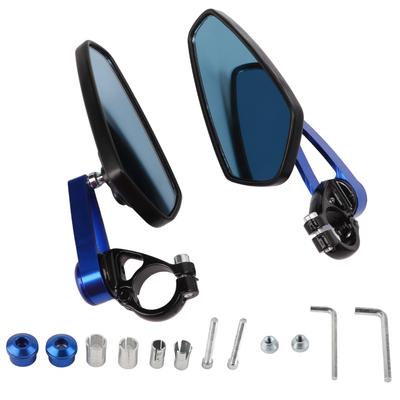 Paar Motorrad Rückspiegel Lenkerendenmontage Ersatz für Suzuki B King GSF1250