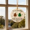 Friendship Ornaments For Christmas Tree 2D Acrylic Holiday Decorations Hangable Christmas Tree Decorations For Festival Planners