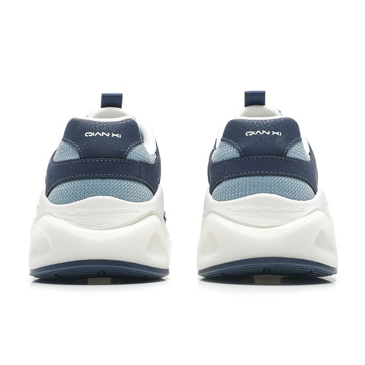 Anta Lifestyle Series Slip Resistant Durable Rebound Low Top Sports Casual Shoes Men Sneaker Gray Blue 112328892-3