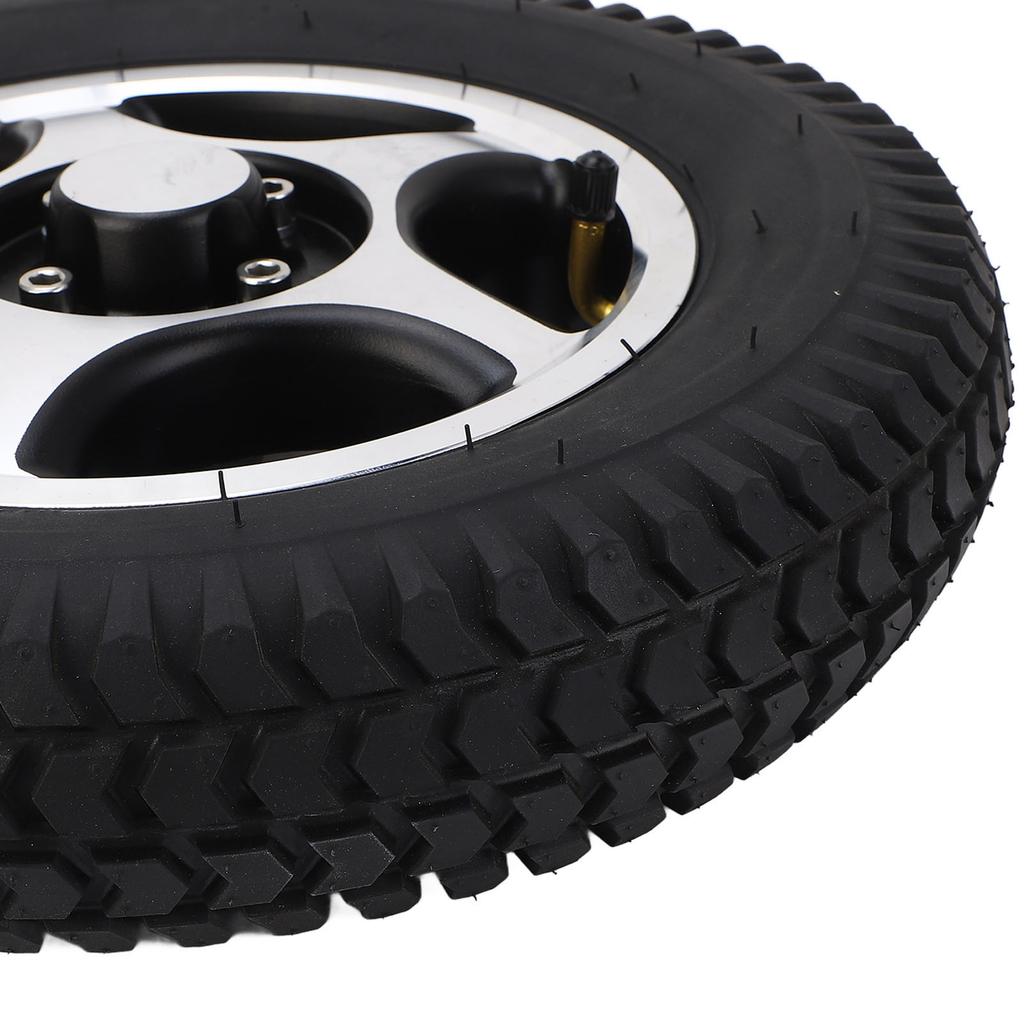 14 Inch Inflatable Wheel 17mm Mounting Hole 150KG Load Bearing 3.00-8 Connector Non Slip Rubber Wheel for Handcart