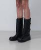 Epingler Folding Middle Boots - Black