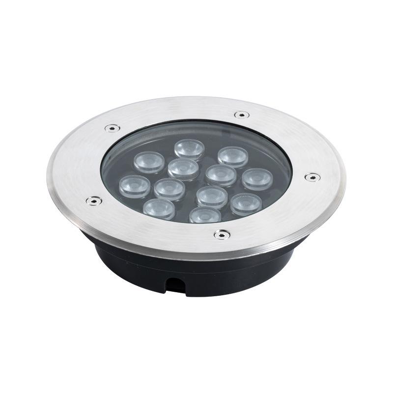 Ultra-Thin Waterproof LED In-Ground Courtyard Spotlight for Garden Decoration