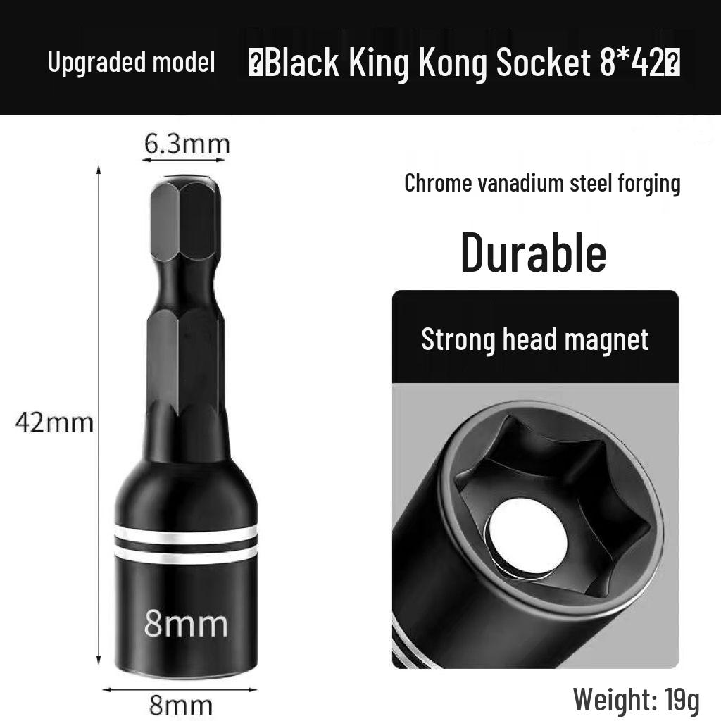 High-Strength Hexagonal Dovetail Magnetic Drill Bit with Wafer Head Screw Socket