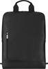 Moleskine Classic Vertical Business Backpack with 15-inch Laptop Storage, New Model, Men's, ET23C2DBVBK, Black, One Size