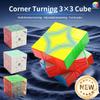 Corner Turning 3x3 Cube Magnetic Stickerless Magico Puzzle Children's Gifts Fidget Professional Toys