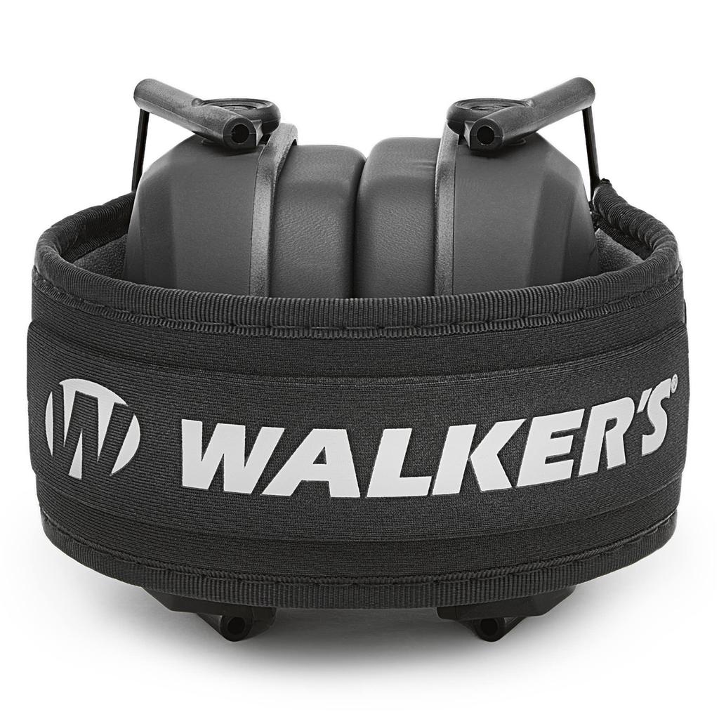Razor Slim Passive Earmuffs Ultra Low Profile Ear Cups Walker's - - Black.