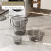 DM Transparent Portable Water Bucket Set