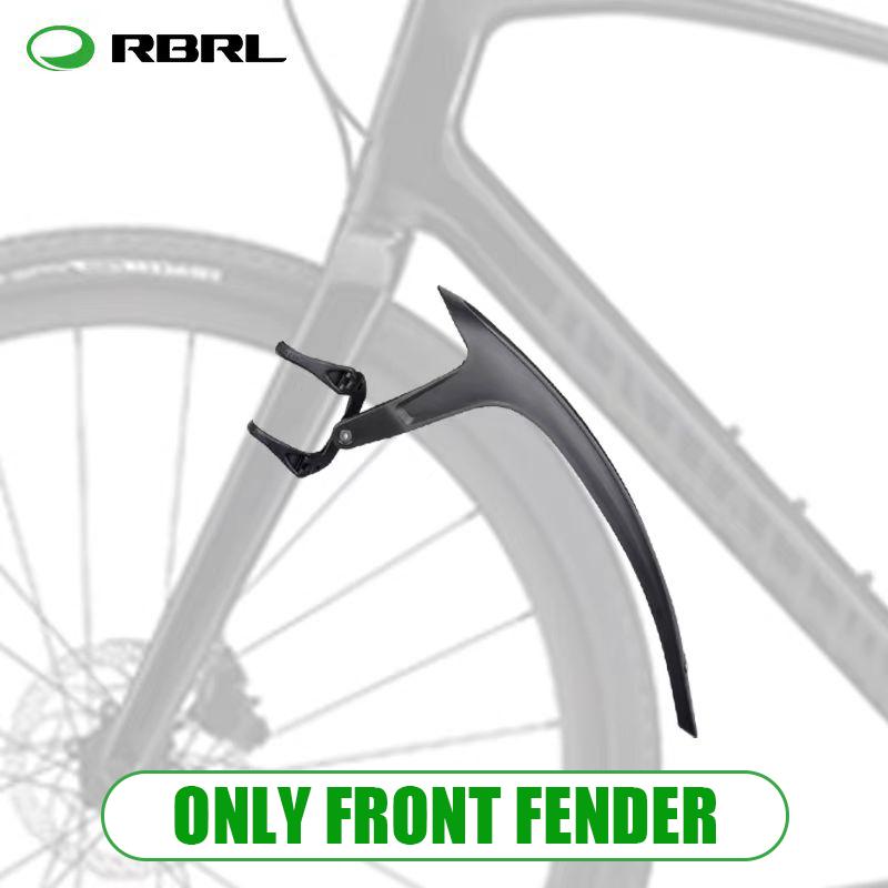 RBRL Bicycle Mudguard 700c Road Bike Fender Quick Release Gravel Bike Mudguard Strong PP Mud Proof for Bicycle Accessories RL780 Front