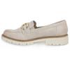 Women's Slip-ons Jana Shoes Block Heel Beige
