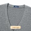 Men's Thickened V-Neck Merino Wool Cardigan