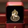 Elegant Tian She Freshwater Pearl Gourd Brooch Sweater Chain for Women - Perfect Valentine's Day Gift.
