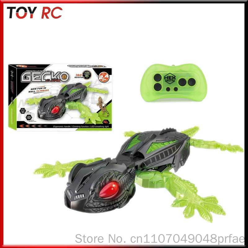 Rc Biomimetic Wall Climbing Toy Electric Simulation Lizard Gecko Spider Cockroach Mechanical Animal Remote Control 360 Rotation