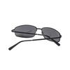 Vintage y2k Sunglasses Women Gradient Lens Metal Frame UV400 Protection Stylish Outdoor Shades Trendy Luxury Design