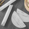 5 Peças Reutilizáveis de Silicone Antiaderente Tecido para Cozimento a Vapor Redondo Tapete para Cozinhar a Vapor Para Cozinhador de Bambu Resistente ao Calor Cozinha
