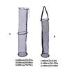 Net Baits Storage Cage for Keep Minnows Quick Dry Fishing Basket Bucket Foldable Fishing Net Holder