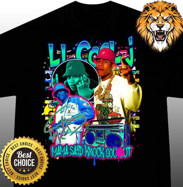 Ll Cool J Men T-Shirt Black Short Sleeve S-5XL Unisex T-Shirt S
