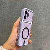 Metallic Finish Magnetic TPU Phone Case for OPPO Reno15 Pro Max 5G,15 Pro,15 F,14 F Shockproof Matte Soft Cover