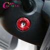 Color My Life Car Ignition Circle Key Ring Stickers Switch Cover for Volkswagen VW Golf 7 MK7 7.5 MK7.5 2013 - 