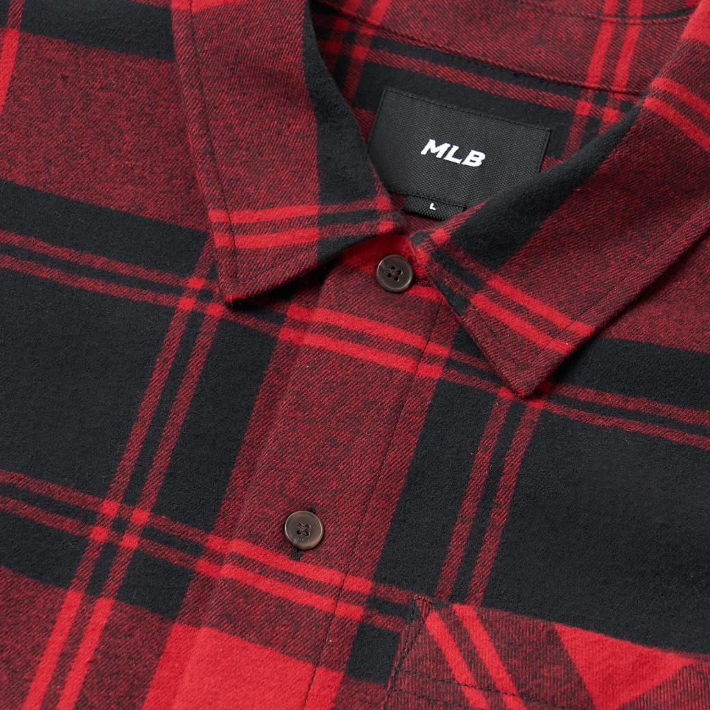 New MLB Mlb Base Logo Shirt Unisex Red 3AWS01014-43RDD