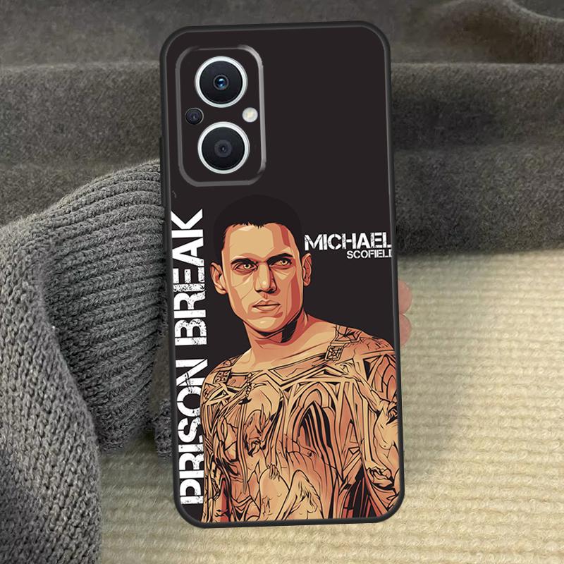 Prison Break Cover For OPPO Reno 11F 12F 13F 14F 8T 7 8 10 11 12 13 14 Pro OPPO Find X9 X8 X6 X5 Pro Case