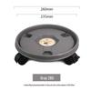 Universal Wheel Flower Pot Base with Mobile Tray Roller