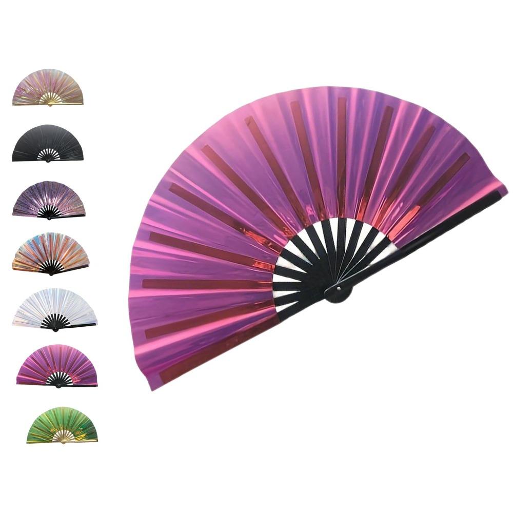Foldable Tai Chi Fan Ten Inch Kung Fu Folding Fan  for Line Dancing, Parties, and Events
