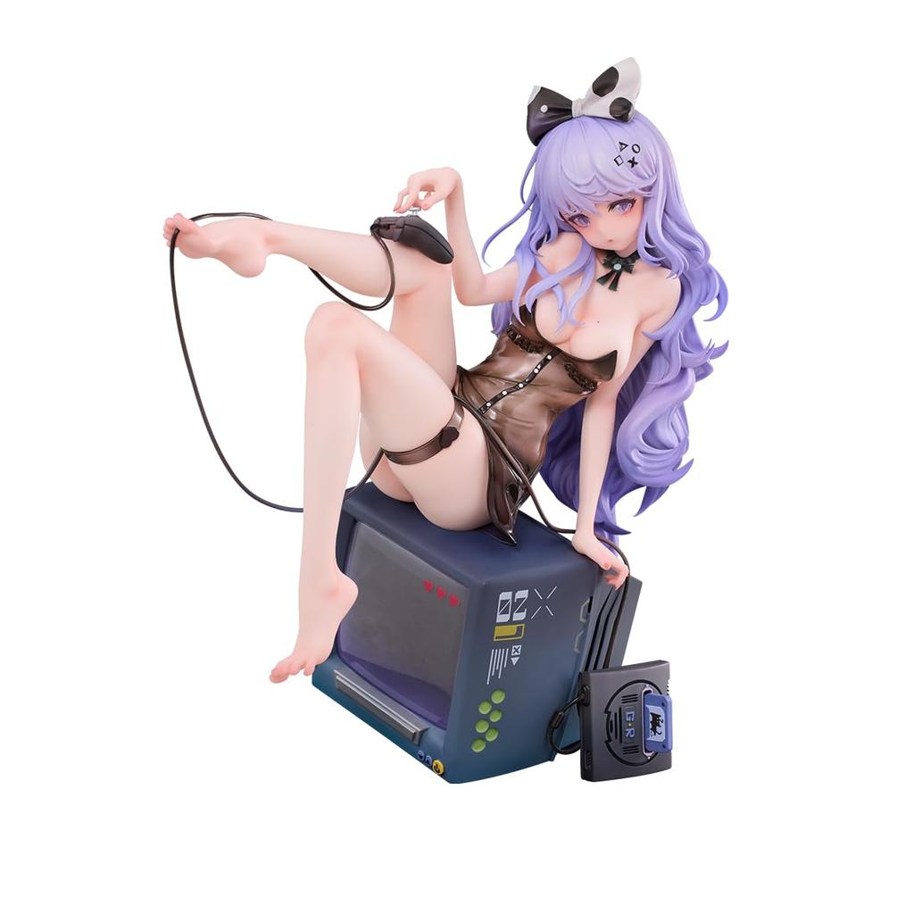 Hobby Sakura Game Girl illustration by Grandia scale painted PVC and ABS approximately 210mm tall Gen, 1/6 figure, (including base)