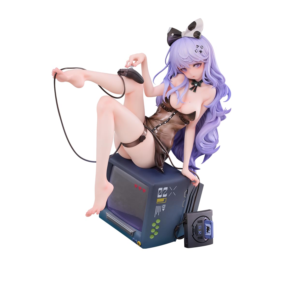 

Hobby Sakura Game Girl иллюстрация от Grandia масштабная раскрашенная ПВХ и АБС примерно 210 мм высотой Gen, фигурка 1/6, (включая базу)