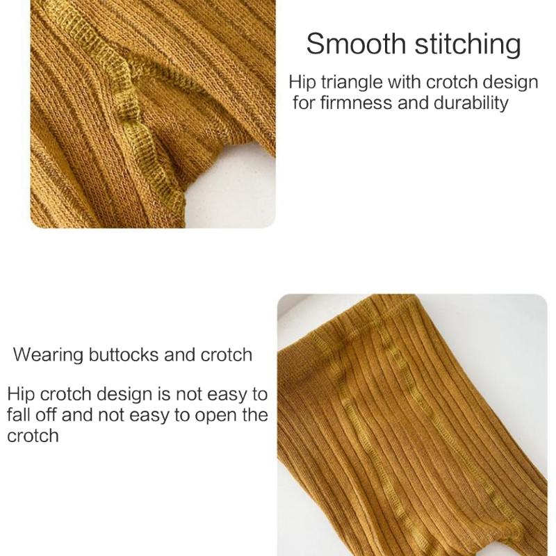 Stylish Girls Leggings Versatile Kids Elastic Tights Fashionable Elastic Pantyhose for Daily Outfits Outdoor Adventures