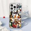 Tung tung sahur funny poster pattern Phone Case for iPhone 16 15 14 13 12 11 Pro Max Sheepskin Silver-edged protective case