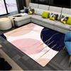 Golden Sun and Moon Carpet Entrance Door Floor Mat Abstract Geometric Optical Doormat Non-slip Floor Mat Living Room Decor Rug