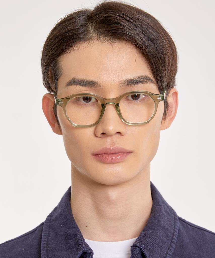 Eseubika Bert2-C03 Blue Light Horn-Rimmed Glasses