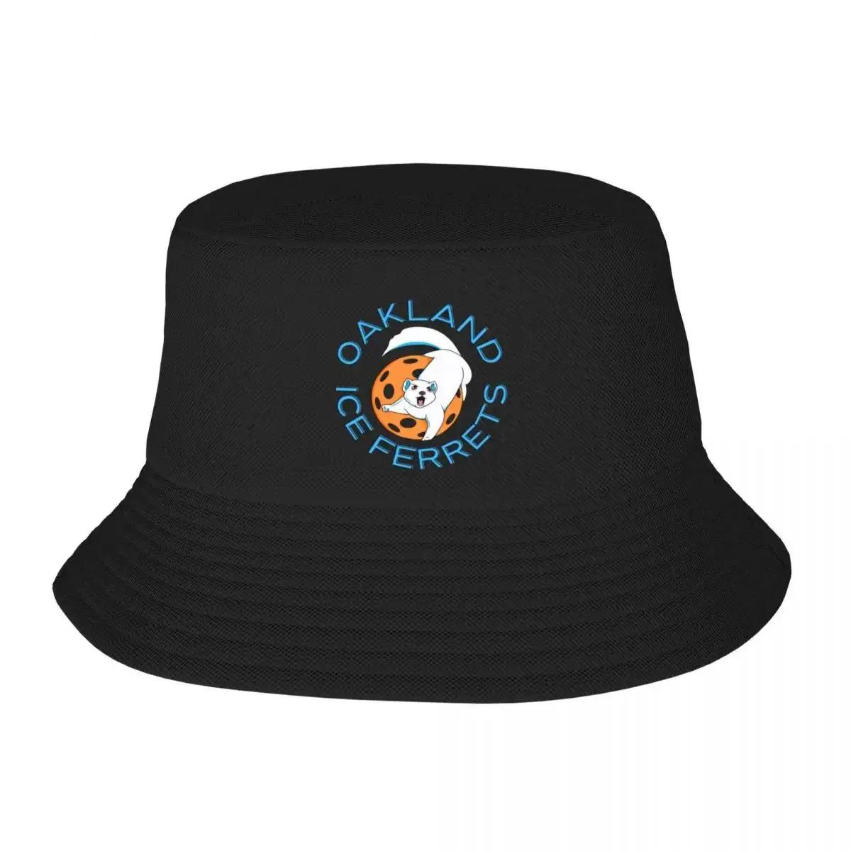 Oakland Ice Ferrets Bucket Hat hard hat Snapback Cap Womens Unisexs