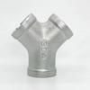 1/4" 3/8" 1/2" 3/4" 1" 1-1/4" 1-1/2" 2" BSP Female Y Shape 3 Ways Connector Coupler Splitter 304 Stainless Steel Pipe Fitting